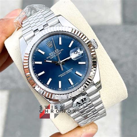 rolex light blue dial replica|rolex datejust 41mm blue.